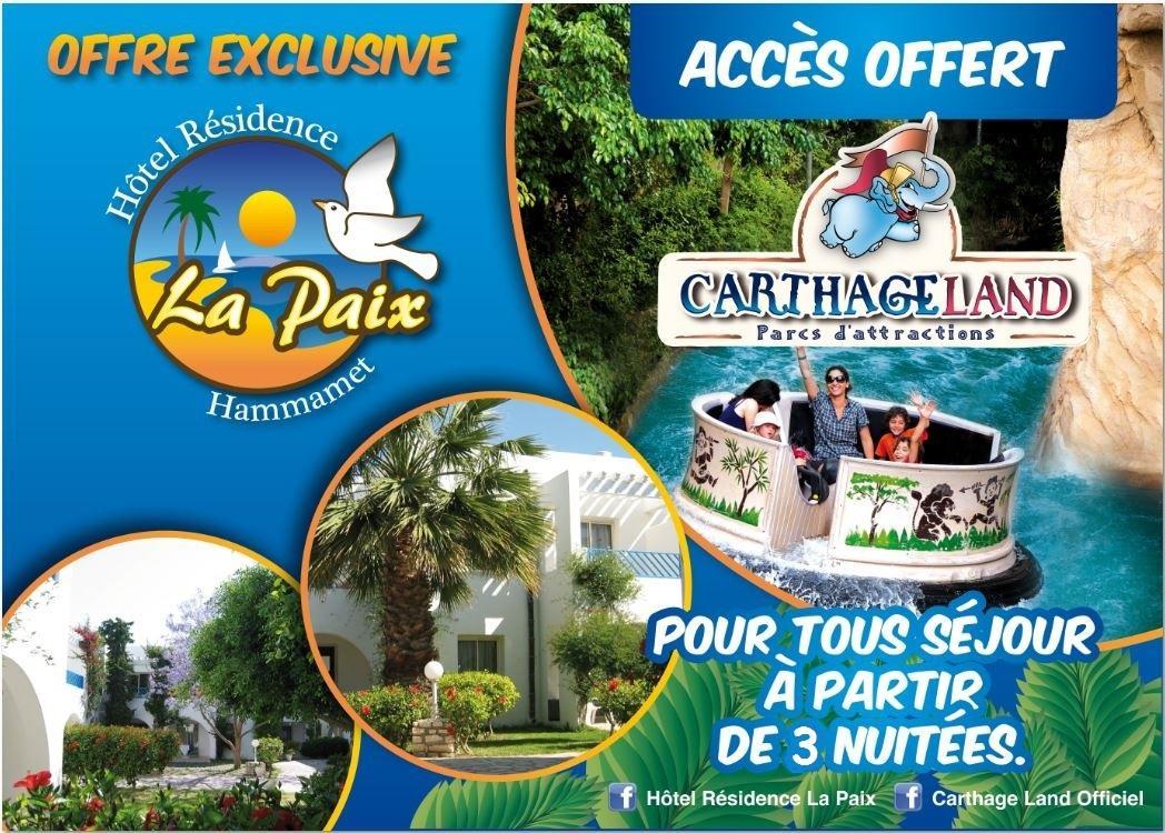Hotel Residence La Paix Hammamet Exterior photo